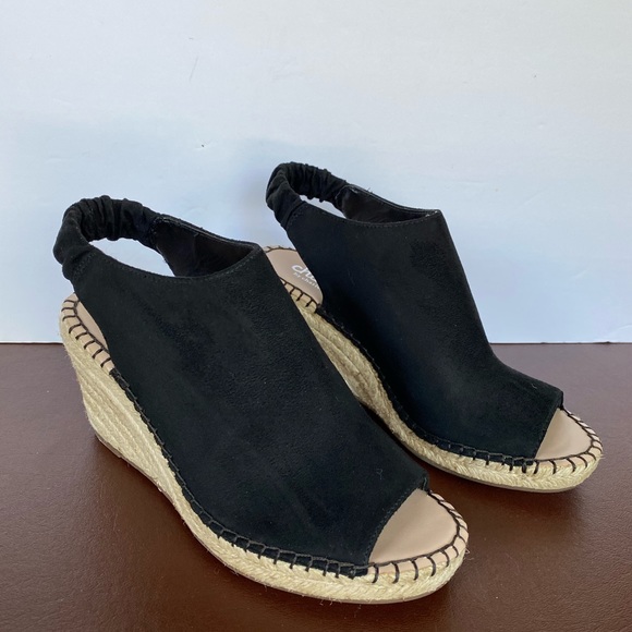 CHARLES BY Nadia Epsadrille Wedges Size 7.5 - Picture 3 of 9